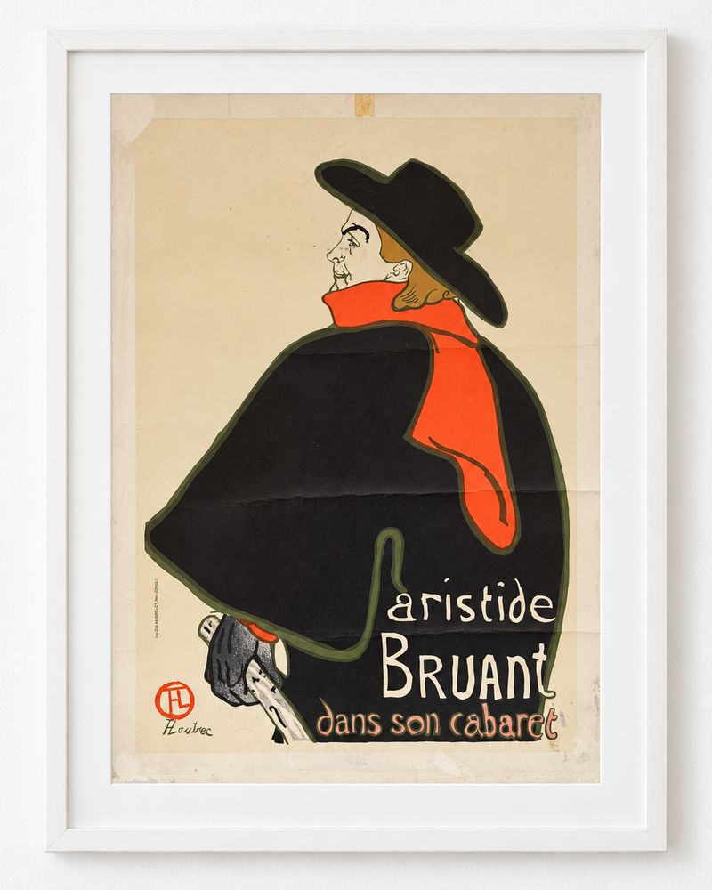 Aristide Bruant, at His Cabaret