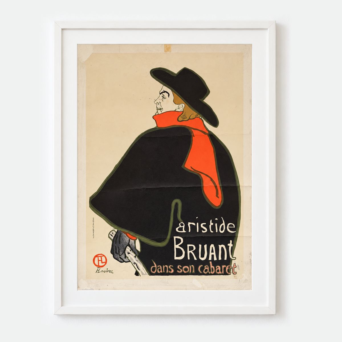 Aristide Bruant, at His Cabaret