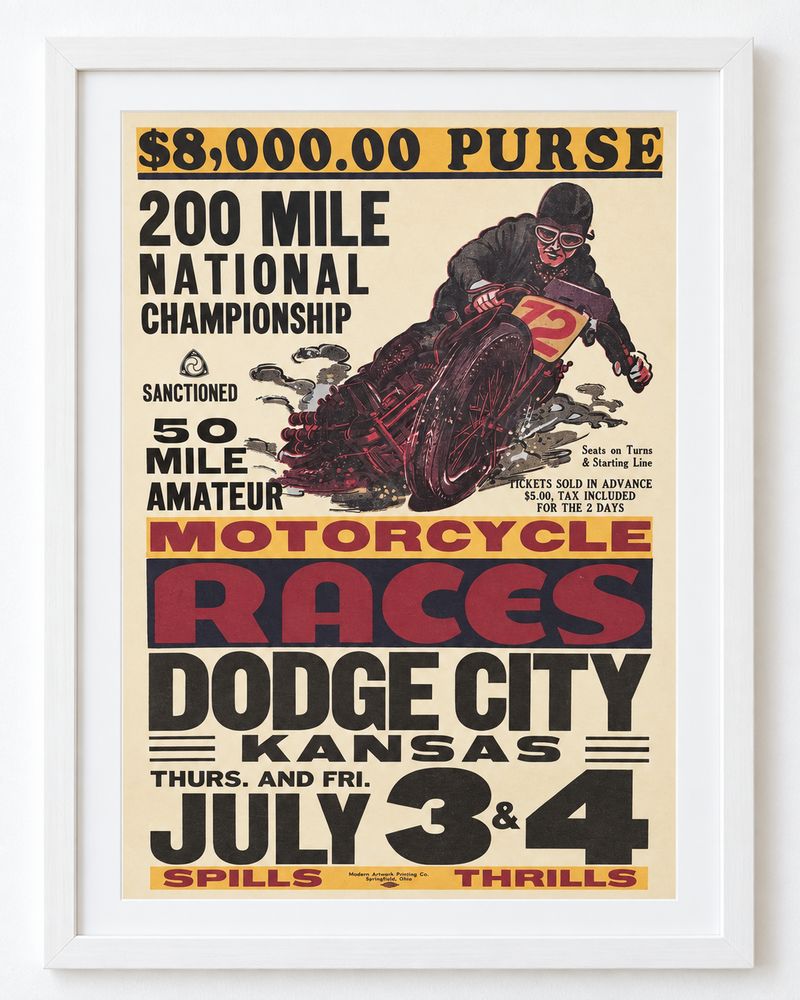 Dodge City 200 Mile National Championship Motorcycle Races