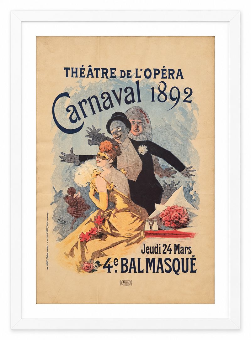 Théâtre de l’Opéra — Carnaval 1892, 4e Bal Masqué
