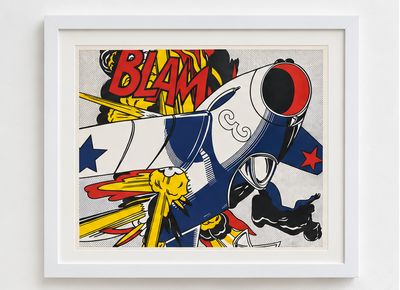 After Roy Lichtenstein - Blam