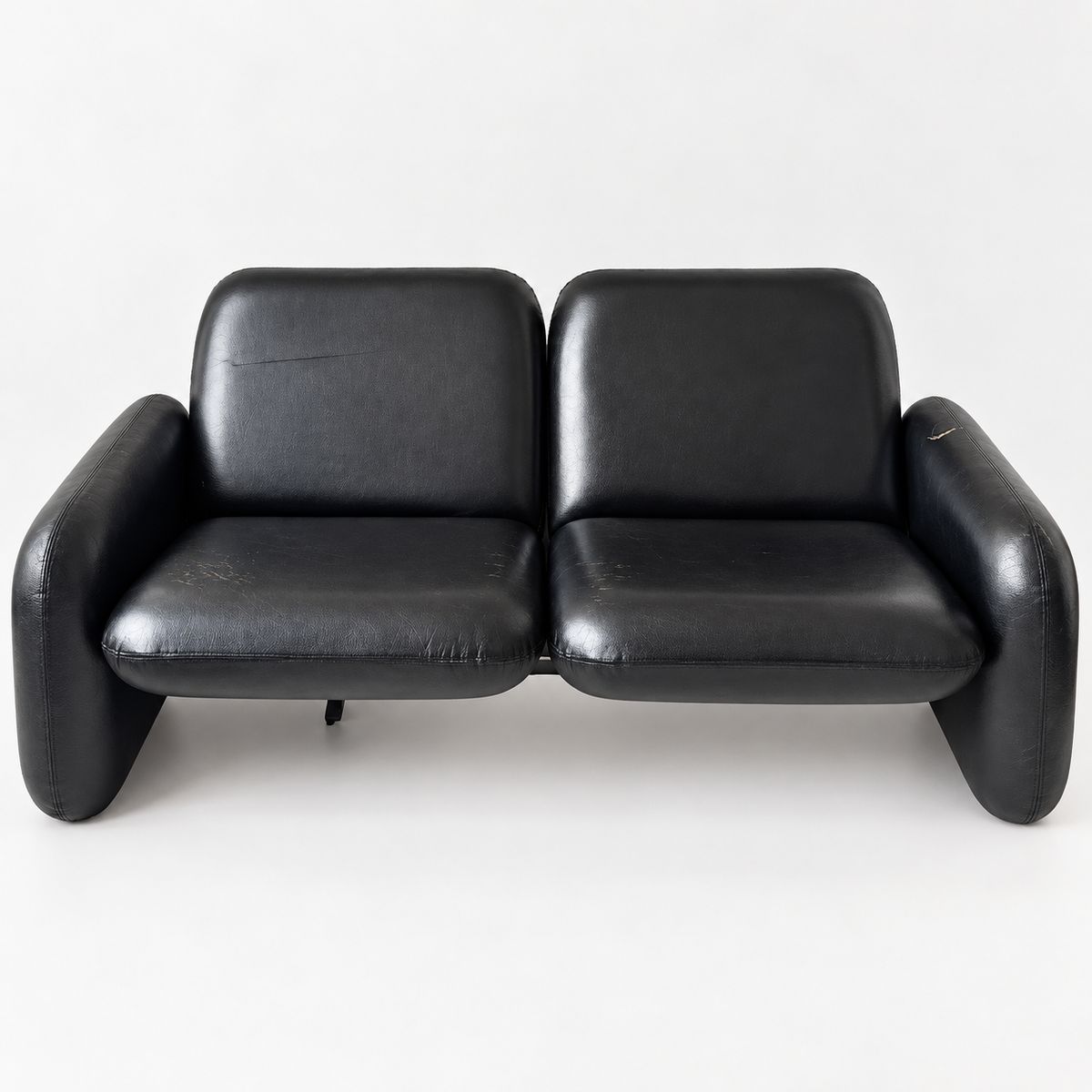 Herman Miller Chiclet Two-Seat Sofa by Ray Wilkes