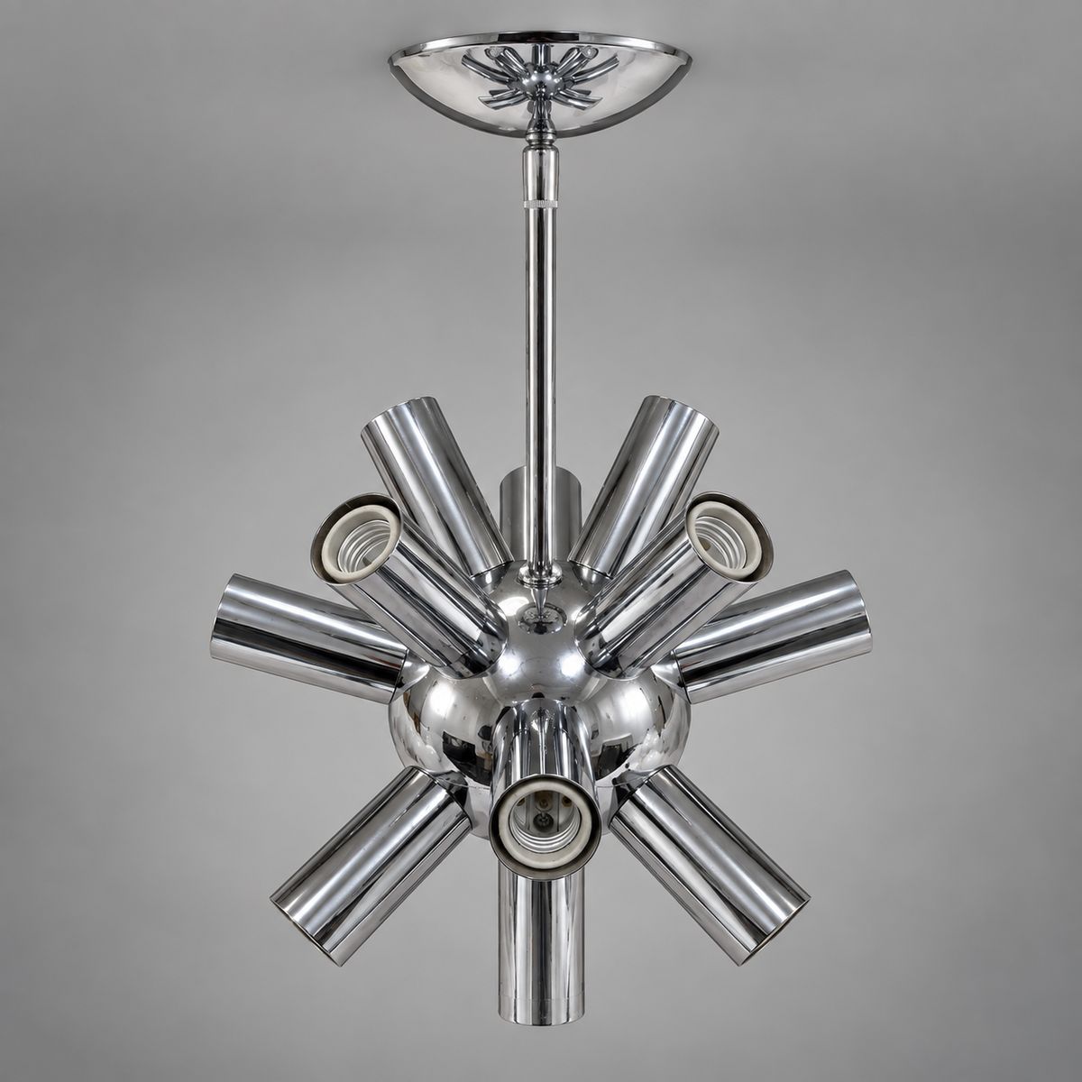 Chrome Sputnik Ceiling Light